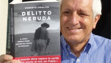 Giovedì 14 Novembre 2024 – ore 17.30 – Presentazione Libro “Delitto Neruda” – Incontro con l’Autore Roberto Ippolito